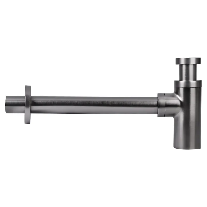 Differnz sifon | gun metal | 300mm Koop Vandaag