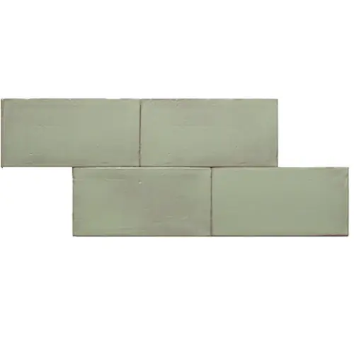 Terre d'Azur Terre-Spatula Grigio Salvia 10x20 cm Uitverkoop