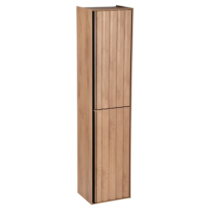 Speciale Aanbieding Differnz Elin hoge kast FSC® | eiken | 160 x 36 x 30 cm