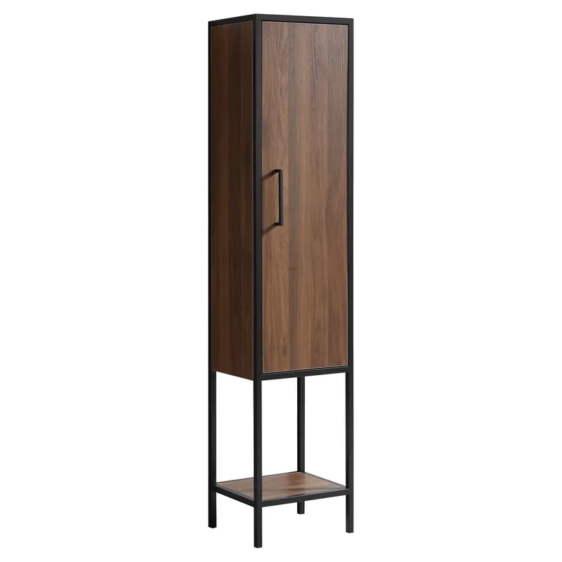 Differnz Industrial kolomkast FSC® | walnut | 35 x 30 x 160 cm Betrouwbaar