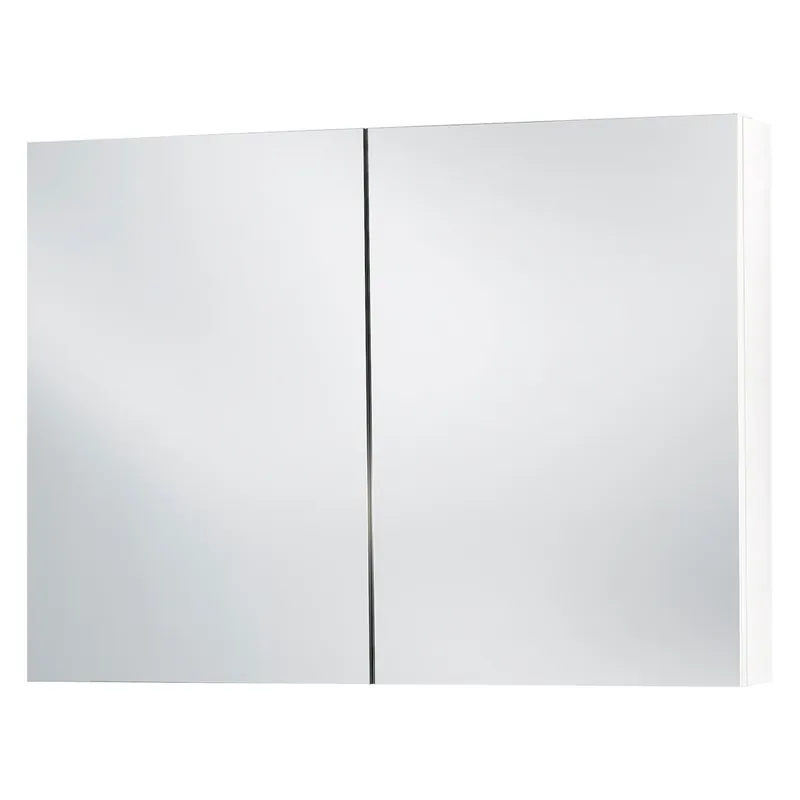Rechtstreeks Van De Fabrikant Differnz Somero spiegelkast | hoogglans wit | 80 cm