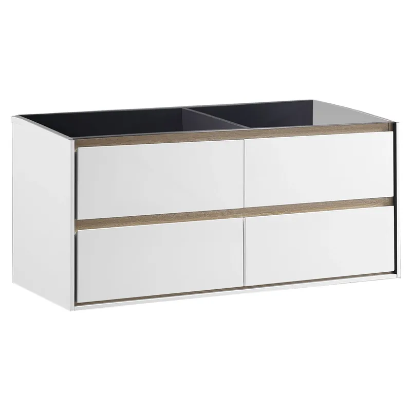 Differnz Providence onderkast FSC® | wit | 119 x 44.5 x 51.5 cm Direct Verzonden