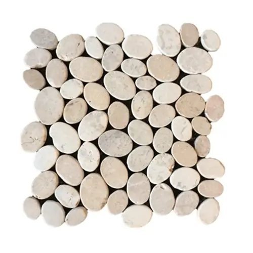 Voordeelprijs Terre d'Azur Stone Ovale Cream Mix 30x30 cm