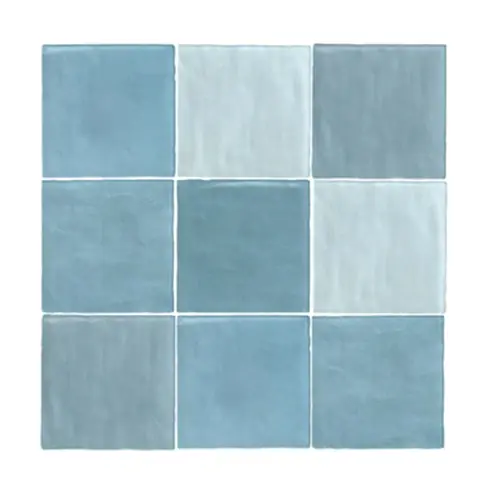 Terre d'Azur Maroc Blue Mix 11.5x11.5 cm Gratis Retour