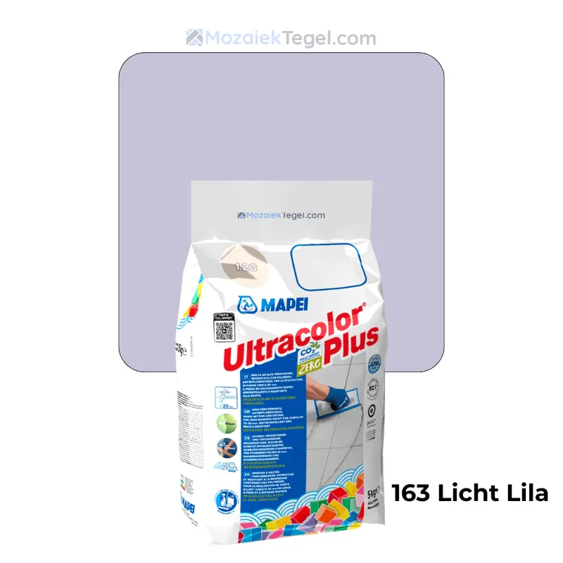 Mapei | Ultracolor Plus | 163 Licht Lila | Cementgebonden | Voegmiddel | 5KG Shop Nu