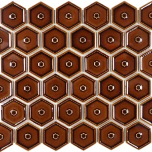 The Mosaic Factory Hexagon by Osiris Hertman Crème Caramel Weekendaanbieding