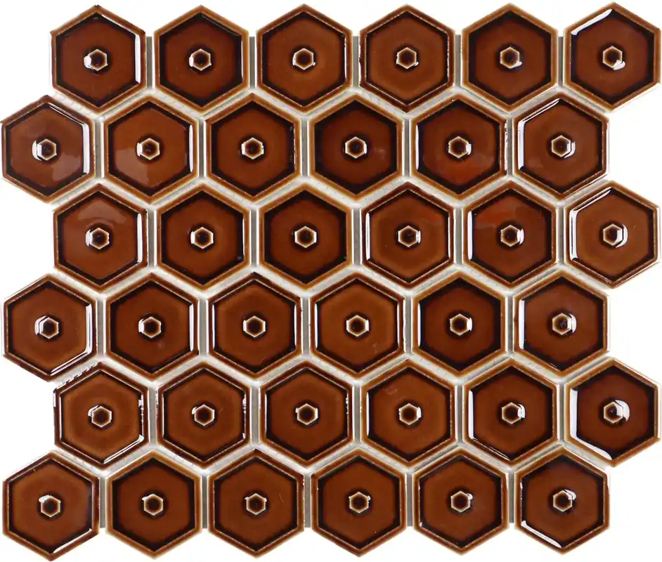The Mosaic Factory Hexagon by Osiris Hertman Crème Caramel Weekendaanbieding