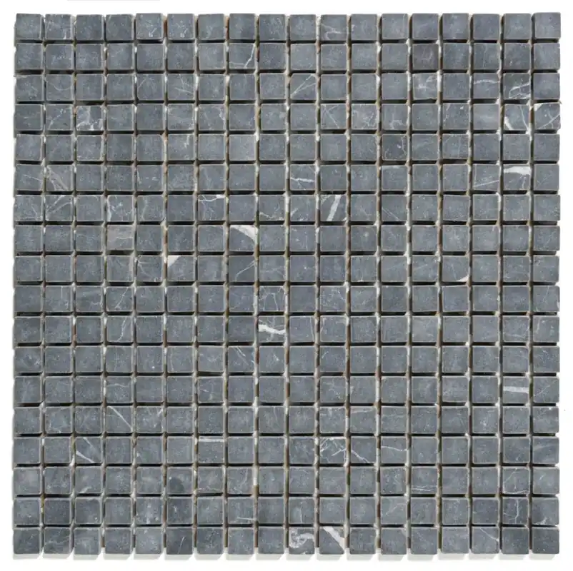 The Mosaic Factory Natural Stone Mozaiek Tegel Vierkant - Nero Anticato Marmer Natural 305x305 mm Gratis Retour