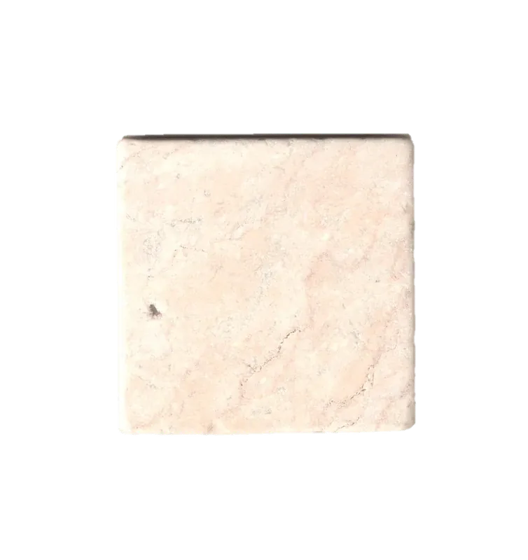 Hoge Kwaliteit Stone Line Stone Mozaiek Tegel Vierkant - Crème Marmer Ongeglazuurd 100x100mm