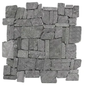 Betaalbaar Stabigo Mosaic random light gray 30x30 cm