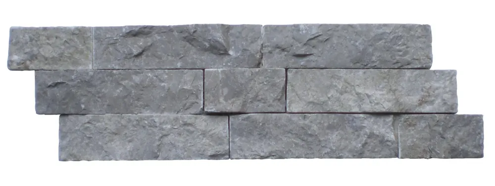 Superprijs Steenstrips 01 Light Gray Marmer 15x50 cm