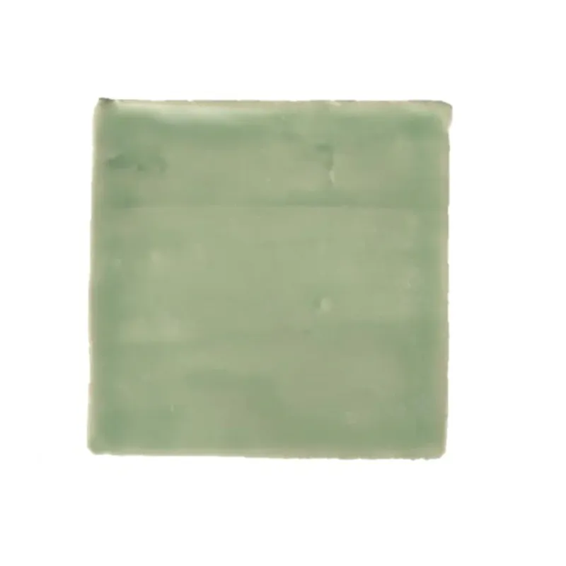 Terre d'Azur Porto Tegel 10x10cm Groen F43 Finale Uitverkoop