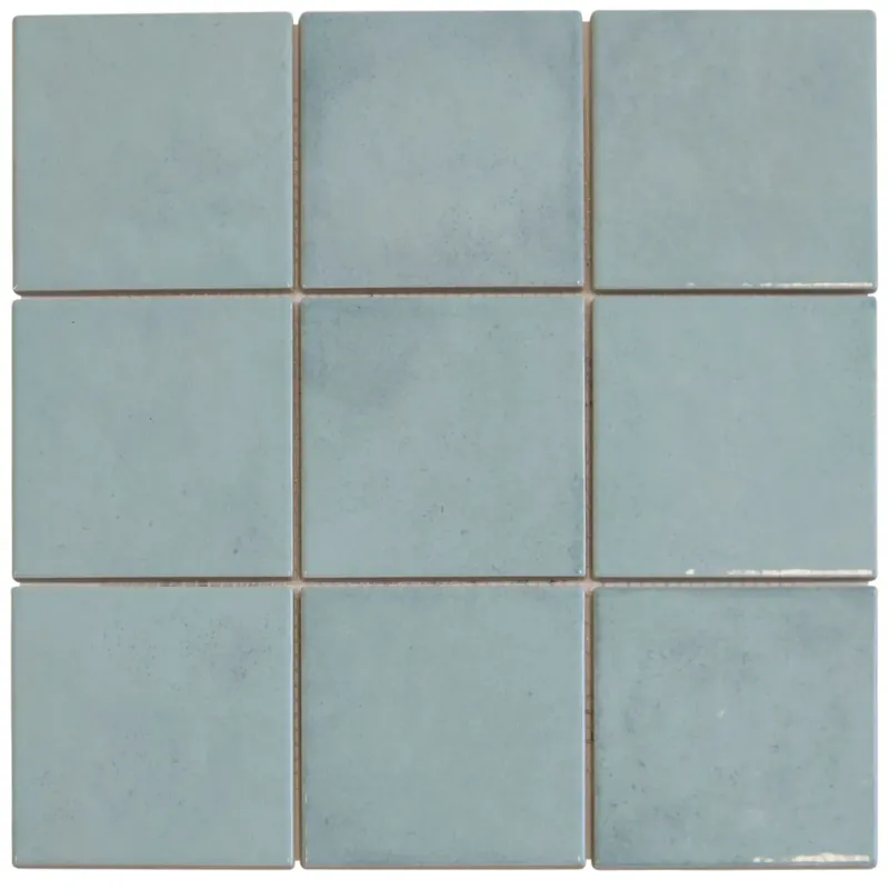 Shop Nu The Mosaic Factory Kasba Mozaïek Tegel Vierkant - Turqouise Mat Porselein 297x297 mm