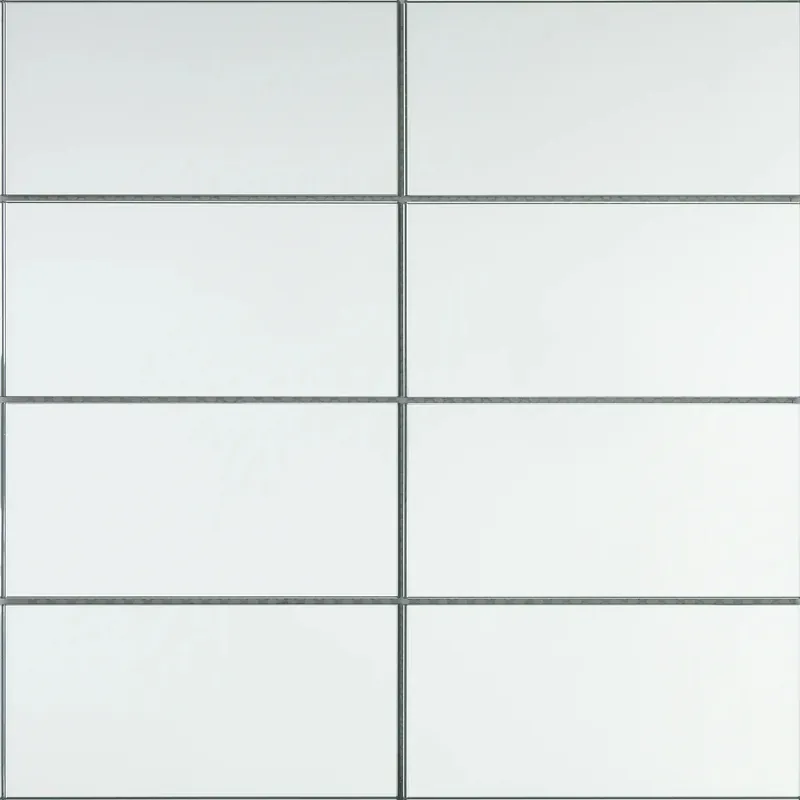 Koop Vandaag Mozaïek tegels Selfie Zilver 30,2x30,6 - Rechthoek Wandtegels Glas
