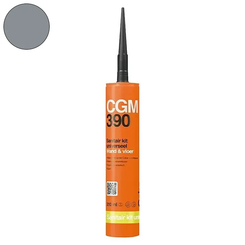 Koopje Coba CGM390 Sanitairkit Grijs 310ml Vloer- en wandtegels