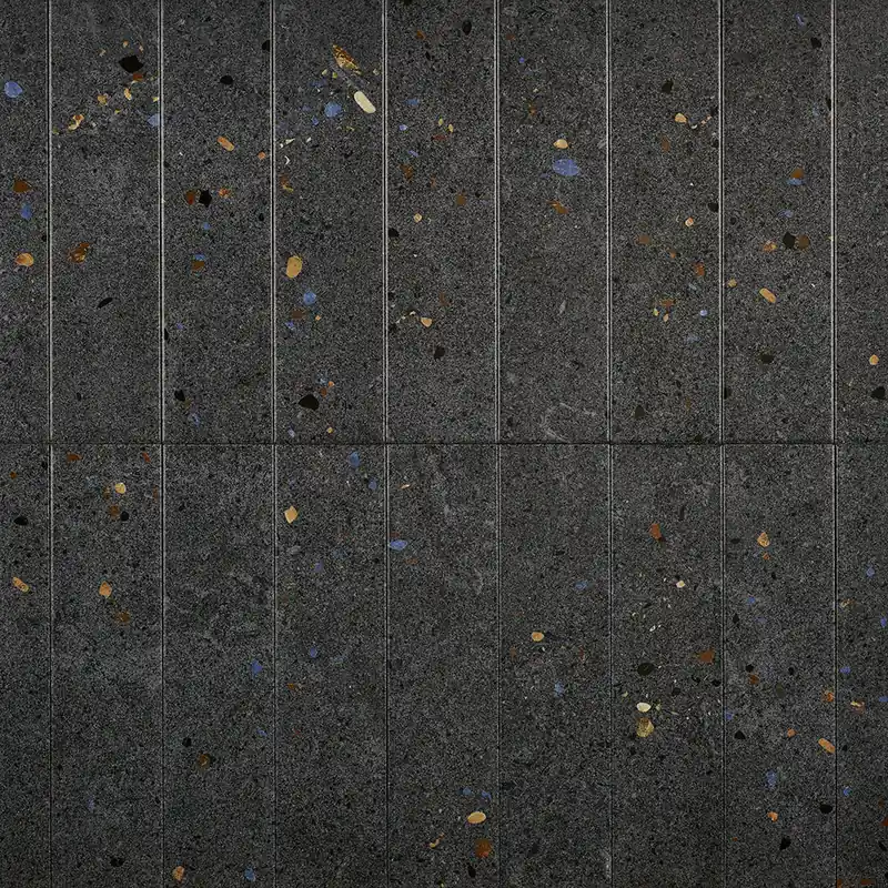 Dateg Wandtegel Terrazzo Mat Antraciet 7,5x30 Inhoud doos 0,5m2 Betrouwbaar