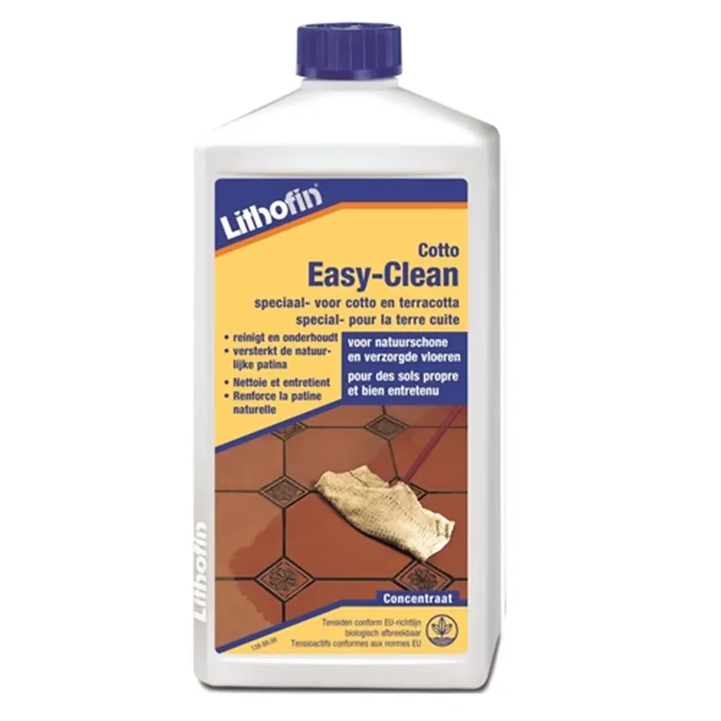 Lithofin Cotto Easy-Clean 1 ltr terra cotta vloeren Gereduceerde Prijs