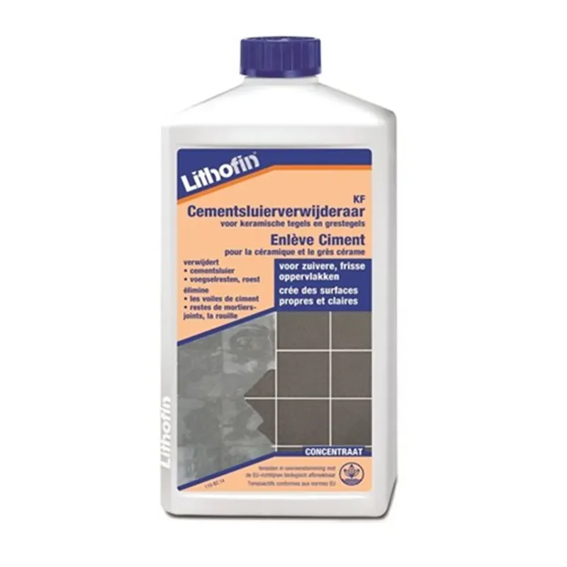 Lithofin KF Cementsluierverwijderaar 1ltr Nieuw