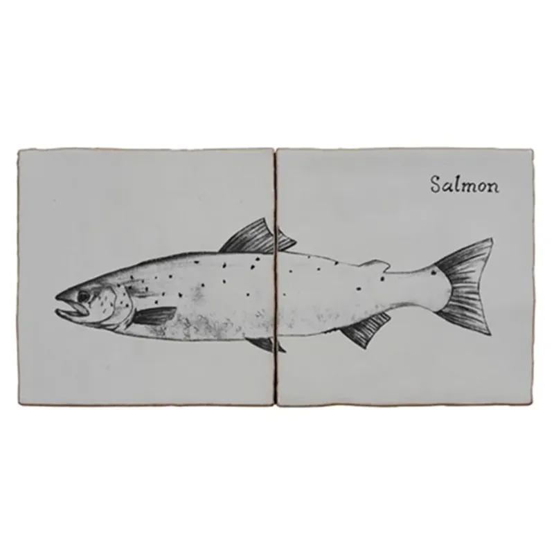 Terre d'Azur Malaga Bone Decor Salmon 2-dl Finale Uitverkoop