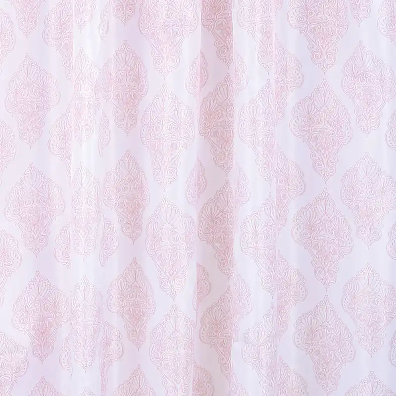 Differnz Boho douchegordijn 100% polyester - verzwaarde onderzoom - 180 x 200 cm - pink Meest Verkocht