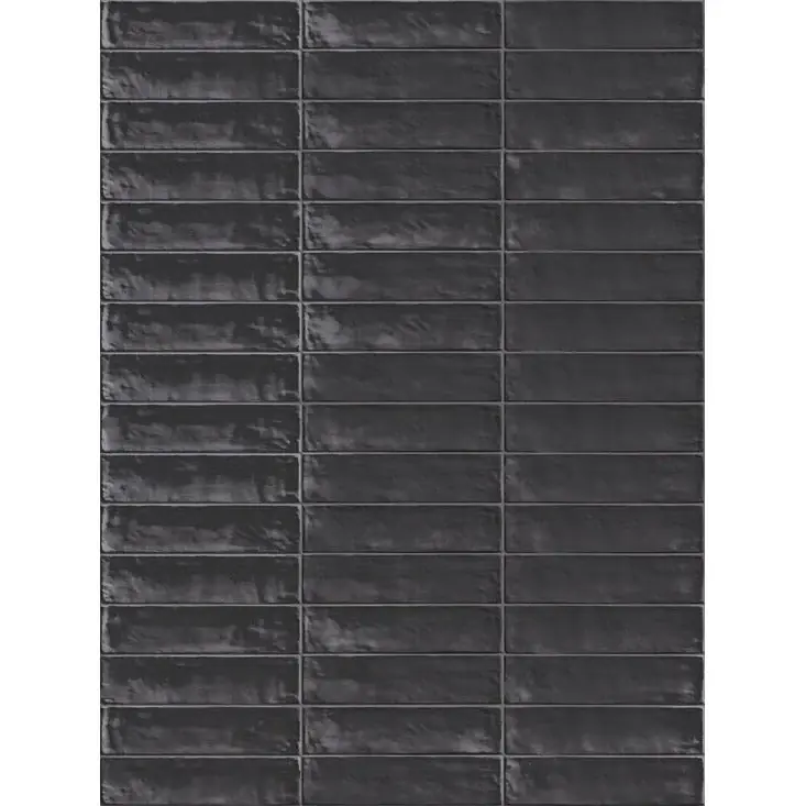 Emil Total Brick EH6G Wandtegel Brick 060X240 Antracite 9,5mm Glans Korting