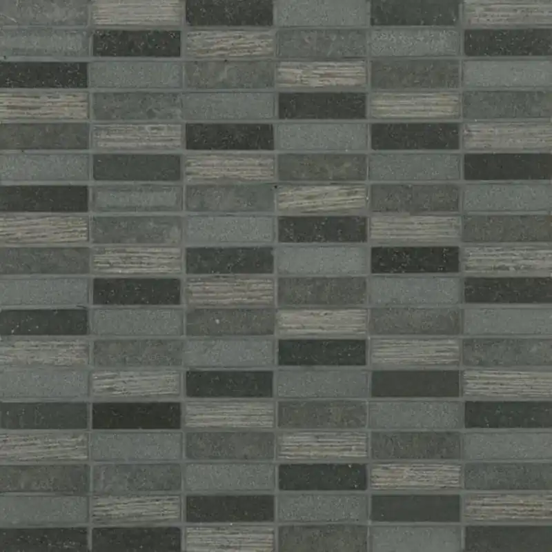 Beste Prijs Mozaïektegel Ore Ceramics Basalt M-26 WAMoz.305X305 Basalt 10mm Mat Tesla