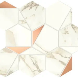 Veilige Betaling Mozaïektegel Atlas Concorde Marvel Shine A4WW WAmozaiek 25,1x29cm 8,5mm glans rect cala.imperial
