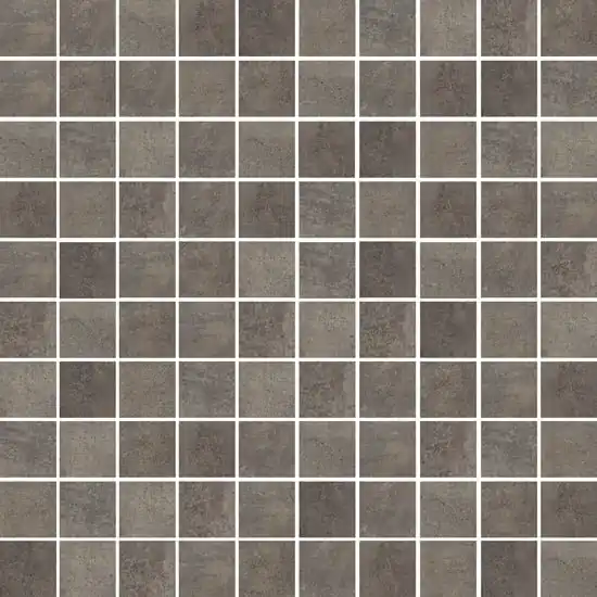 Laatste Versie Mozaïektegel Floorgres Rawtech 753905 VLMoz.300X300 Mud 10mm Mat Ret.R10 F:030X030