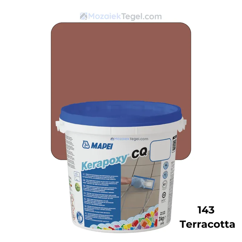 Lage Kosten Mapei | Kerapoxy Easy Design | 143 Terracotta | Voegmiddel