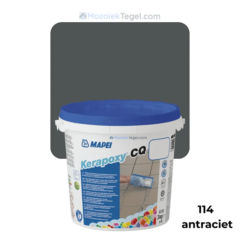 Mapei | Kerapoxy Easy Design | 114 Antraciet | Voegmiddel Alleen Vandaag