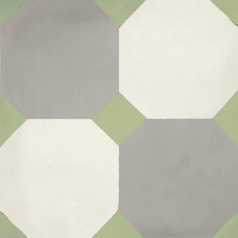 JOS. Hidro VLtegel Decor 197X197 8 Sided Green 8.3mm Mat Favoriet