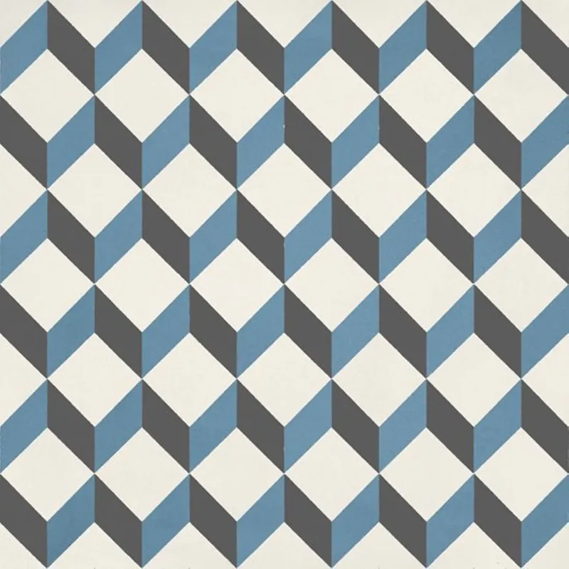 JOS. Hidro VLtegel Decor 197X197 Upsidedown Blue 8.3mm Mat Hete Deal