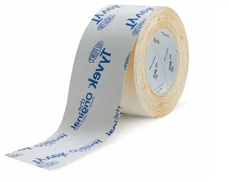 Tyvek tape 75mm breed (=25m) Finale Uitverkoop