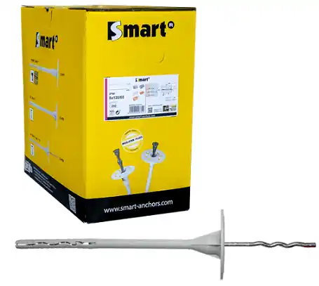 Spouwanker Smart verzinkt 8x160/260mm (=250st.) Veilige Betaling
