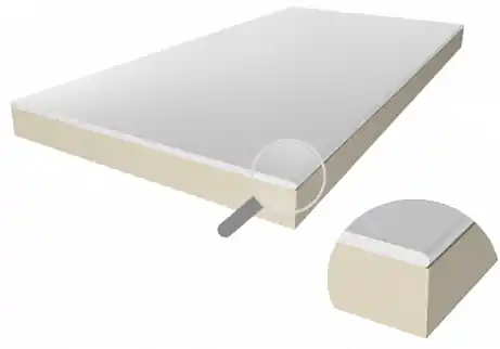PIR + Gips RK 1200x600x80mm+9,5mm Rd:3,65 (=0,72 m²) Tijdelijk Beschikbaar