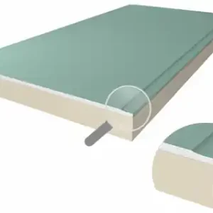 Gereduceerde Prijs PIR + Gips WR AK 2600x600x50mm+12,5mm Rd:2,27 (=1,56 m²)