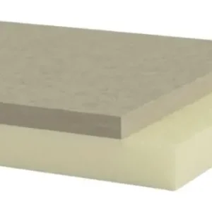 XPS kantplank liplas cementgrijs 60+10mm Rd:1,80 (p/stuk) Flitsaanbieding