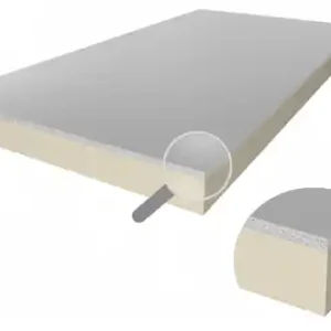 PIR + Fermacell 2600x600x20+10mm Rd:0,95 (=1,56 m²) Op = Op