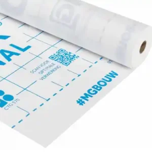 Gratis Retour Dampopen folie Polytex 50x1,50m (=75 m²)