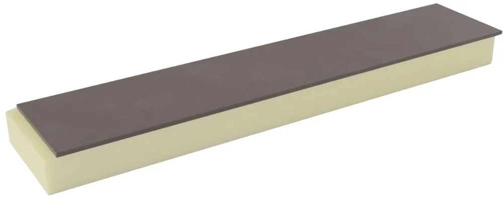 Snelle Levering XPS kantplank liplas antraciet 20+8mm Rd:0,60 (p/stuk)