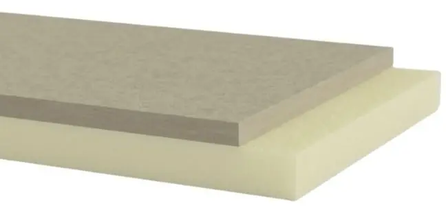 XPS kantplank liplas cementgrijs 100+10mm Rd:2,90 (p/stuk) Express Levering