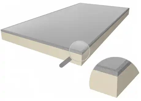 Finale Uitverkoop PIR + Fermacell Facet 1200x600x40+10mm Rd:1,81 (=0,72 m²)
