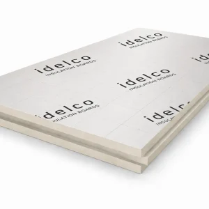 Idelco PIR 2-zijdig aluminium T&G 1200x600x90mm Rd:4.05 (=0,72m²) Koopje