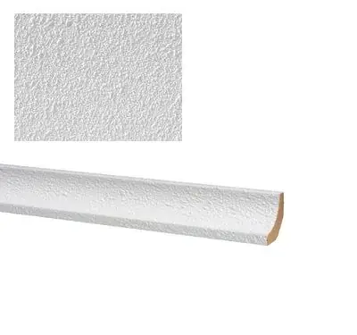 Agnes hollat wit stuc 2600x22x22mm (per stuk) Gereduceerde Prijs