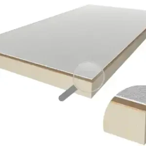 PIR + Agnes plafondplaten wit stuc 1200x600x80+12mm Rd:3.60 (=0,72m²) Tijdelijk Beschikbaar