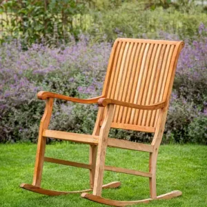 Hete Deal Hardhouten meubelen Teak schommelstoel
