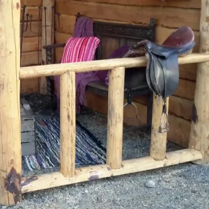 Hekwerk van Dennen ronde palen 250-300cm breed Actieprijs