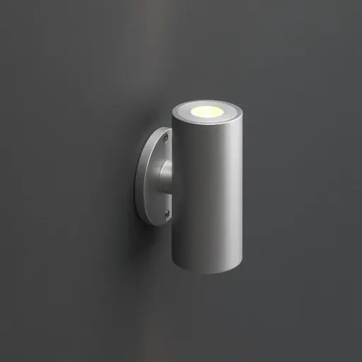 Korting Cree LED wandlamp Amadora | warmwit | rond | 2 x 1,5 watt | up & down
