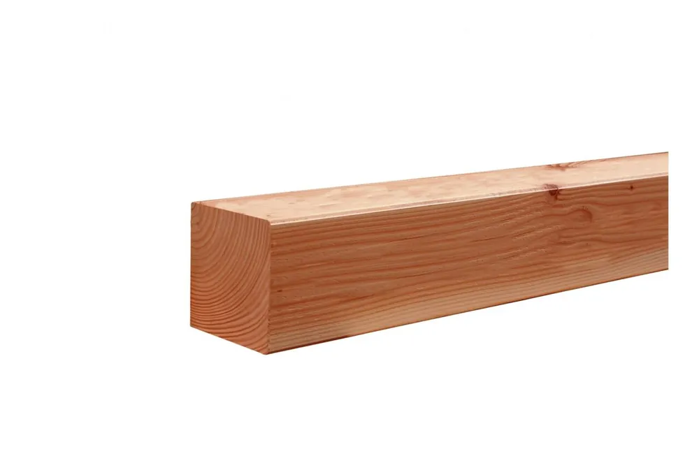 Douglas geschaafde paal 14 x 14 x 600 cm, onbehandeld. Korting