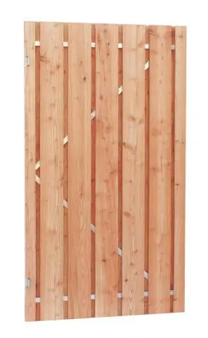 Douglas fijnbezaagde plankendeur op verstelbaar stalen frame, 15 mm, 100 x 195 cm, onbehandeld. Lage Kosten